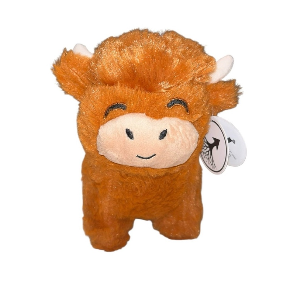 Adorable Plush Highland Cow Toy